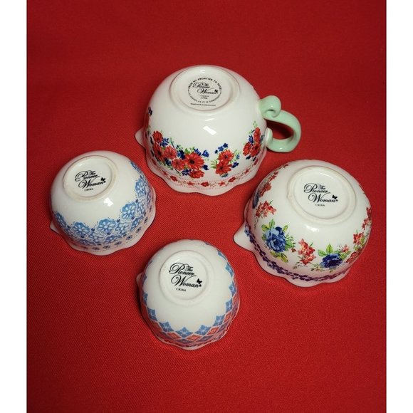 Pioneer Woman Nesting Measuring Bowls Set 2017 - Picture 5 of 10